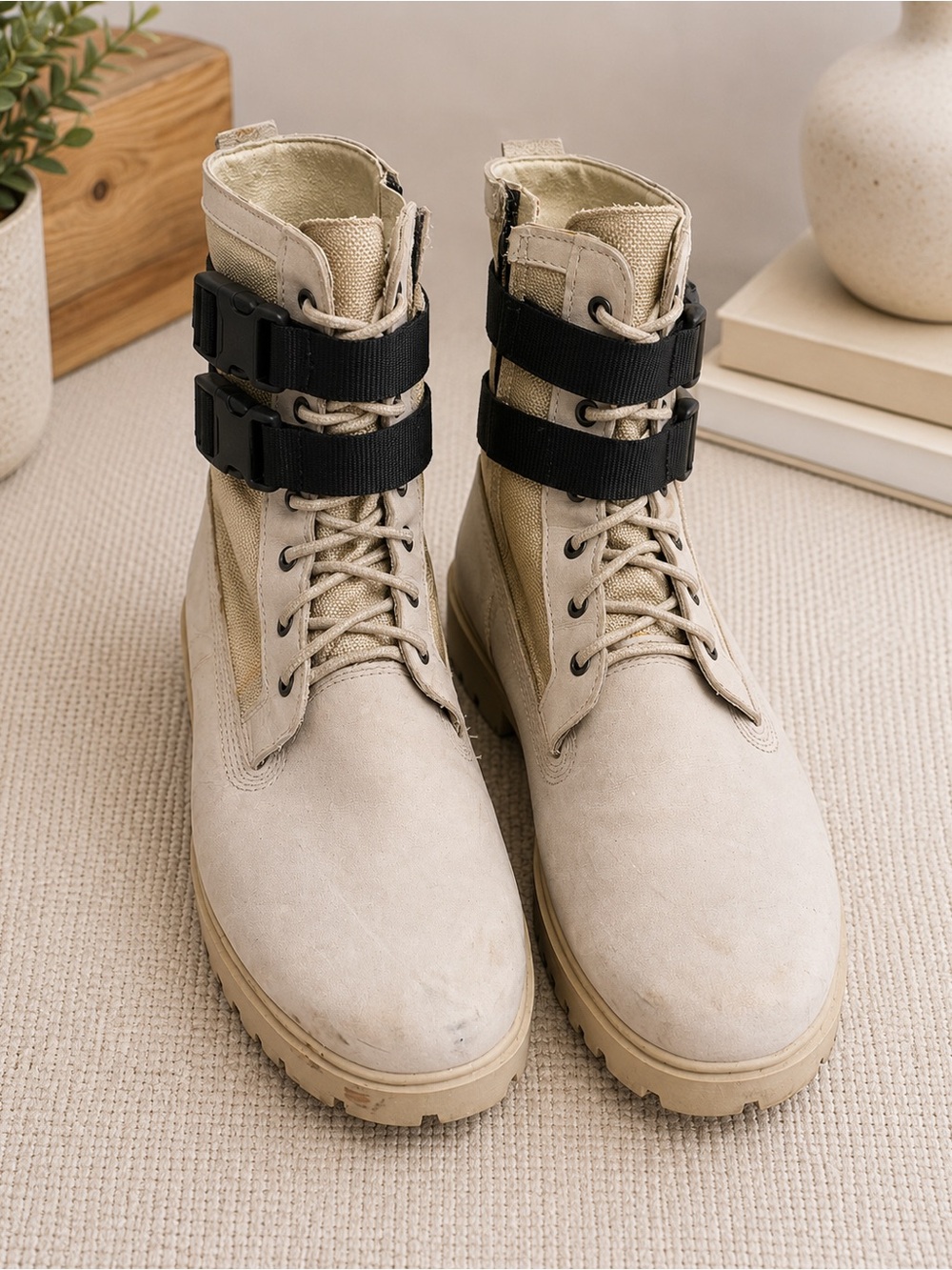 Timberland JAYNE WP double buckle rugged stylish waterproof boot
